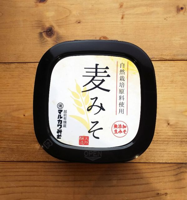 【身体に優しい】【自然の恵み・健康に！！】自然栽培麦みそ400ｇ