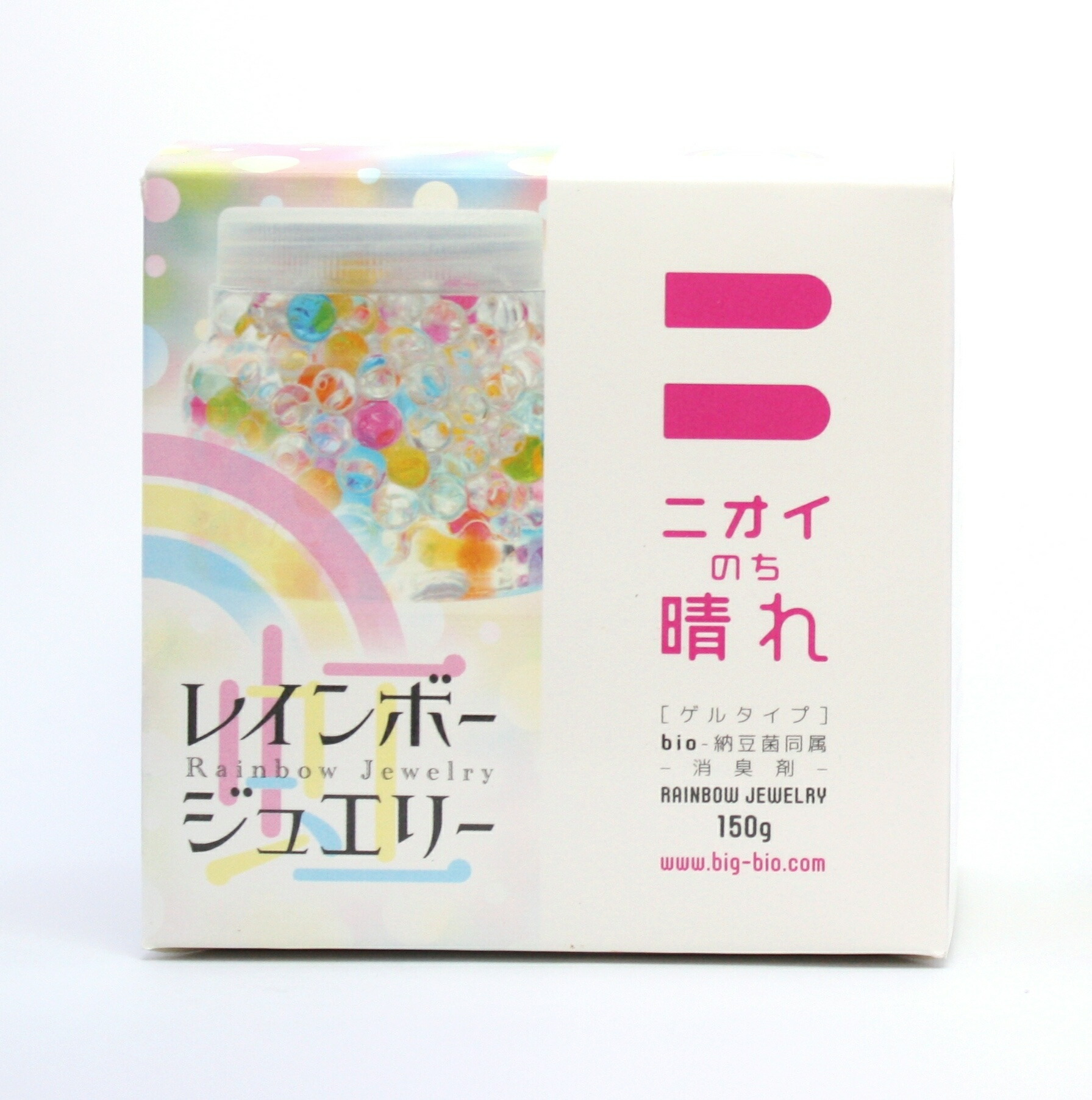 ニオイのち晴れ BB菌レインボージュエリー ( 73×73×70mm )【出荷地が同一&同一商品で複数個ご注文の場合、1個口送料にします】