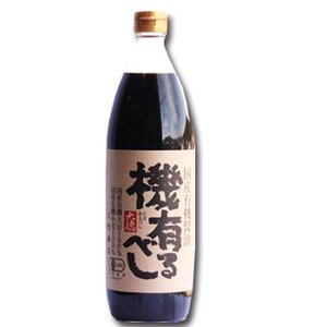 国産 有機 醤油 機有るべし (ときあるべし) 900ml X12本 セット (有機 JAS こいくち醤油 調味料) (大徳醤油)